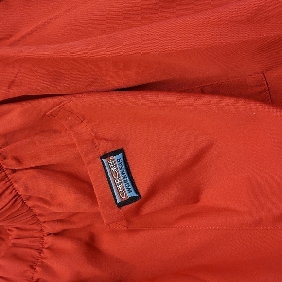 𝅺CHEROKEE workwear NWT red size 3XL - Picture 4 of 5